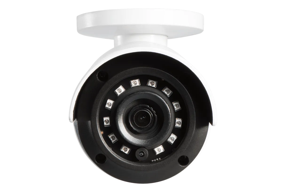 1080p HD 16-Channel Security System with 12 1080p HD Weatherproof Bullet Security Camera, Advanced Motion Detection and Smart Home Voice Control