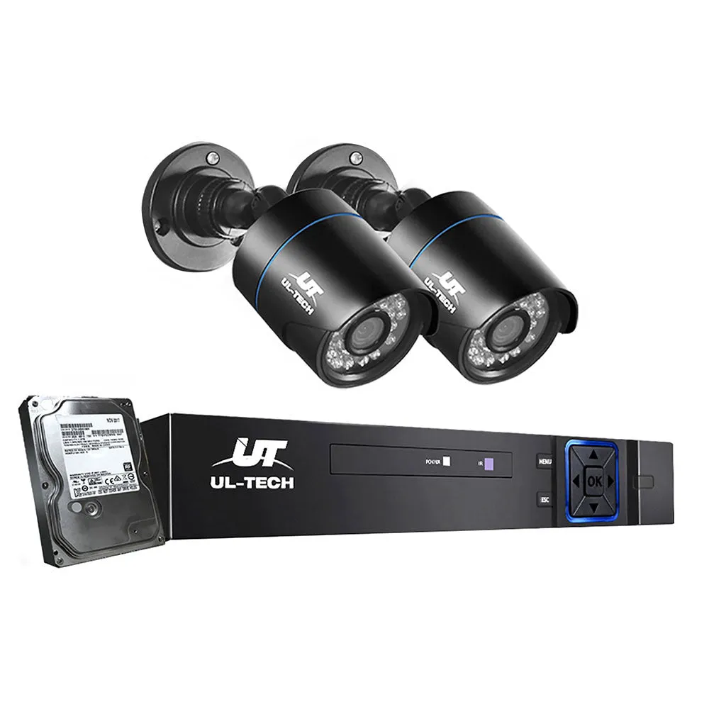 1080P HD 4CH DVR CCTV Security System with 1TB - UL-tech