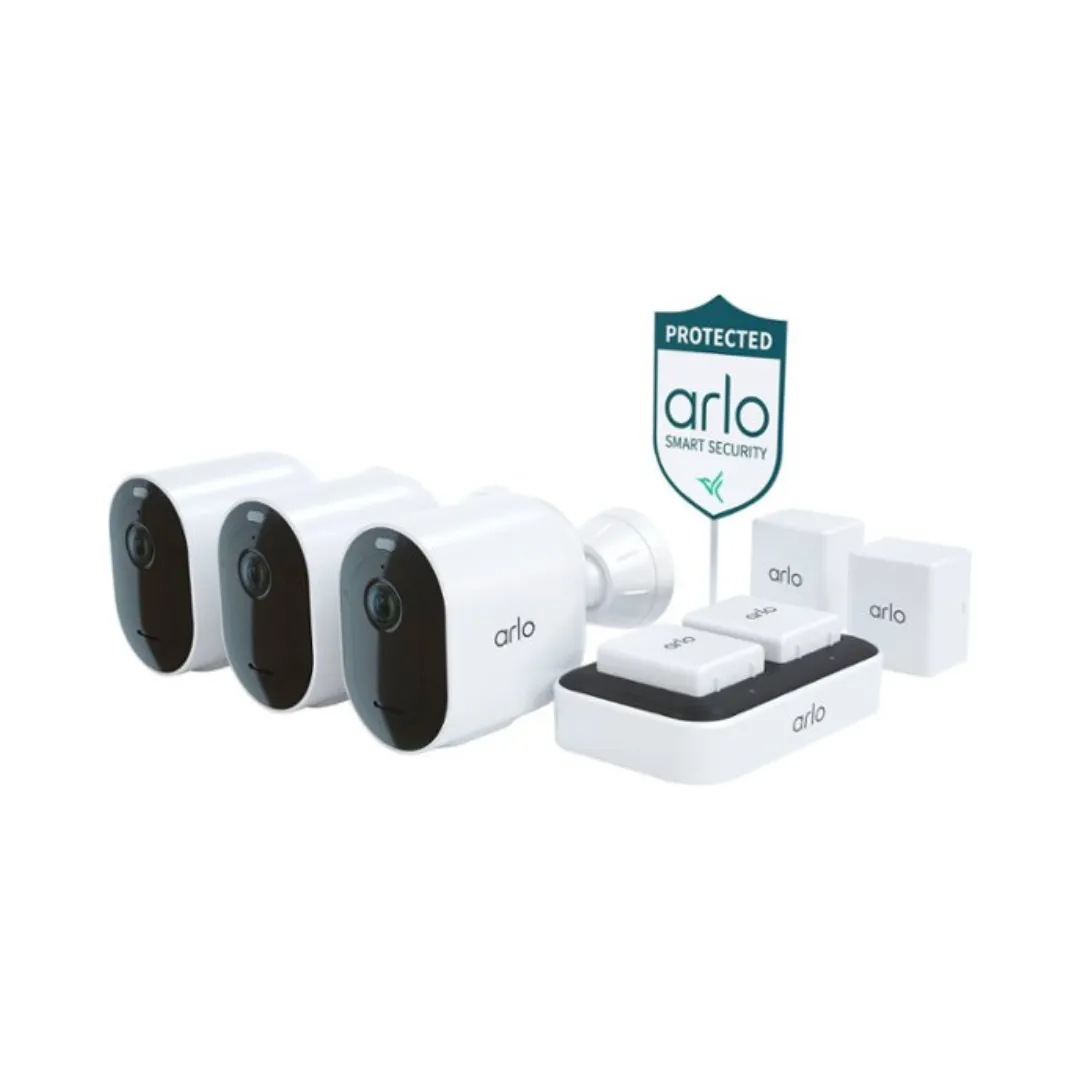 12-Pieces Arlo Pro 4 Spotlight Camera Security Bundle