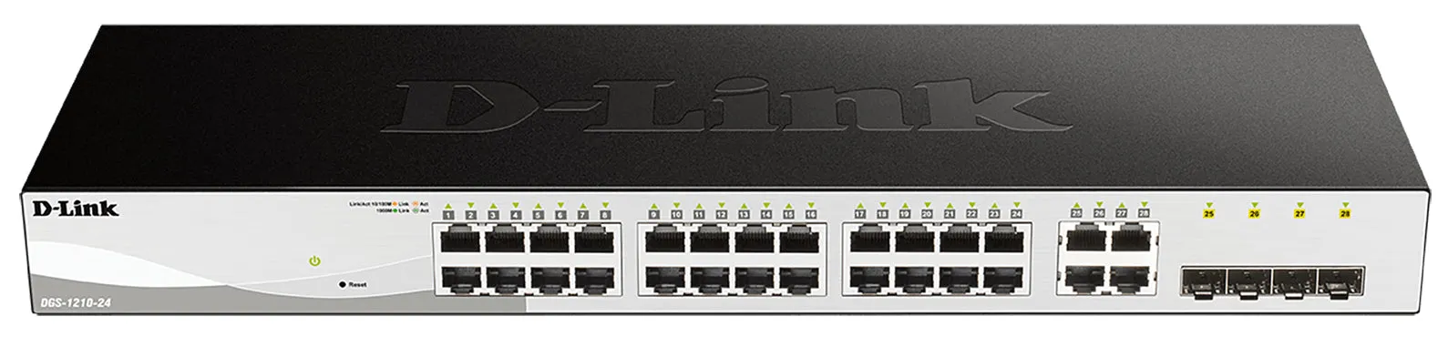 24-Port Gigabit Smart Managed Switch Including 4 Sfp Ports