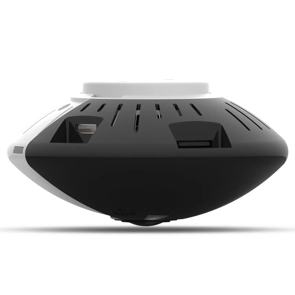 360 Moon VR Panoramic WIFI 1.3MP IP Camera with Dual Stream Live Image Video Monitored by Free APP