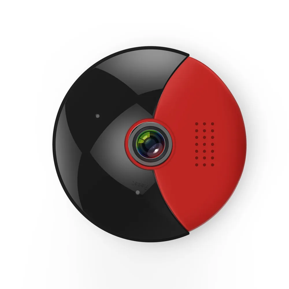 360 Moon VR Panoramic WIFI 1.3MP IP Camera with Dual Stream Live Image Video Monitored by Free APP