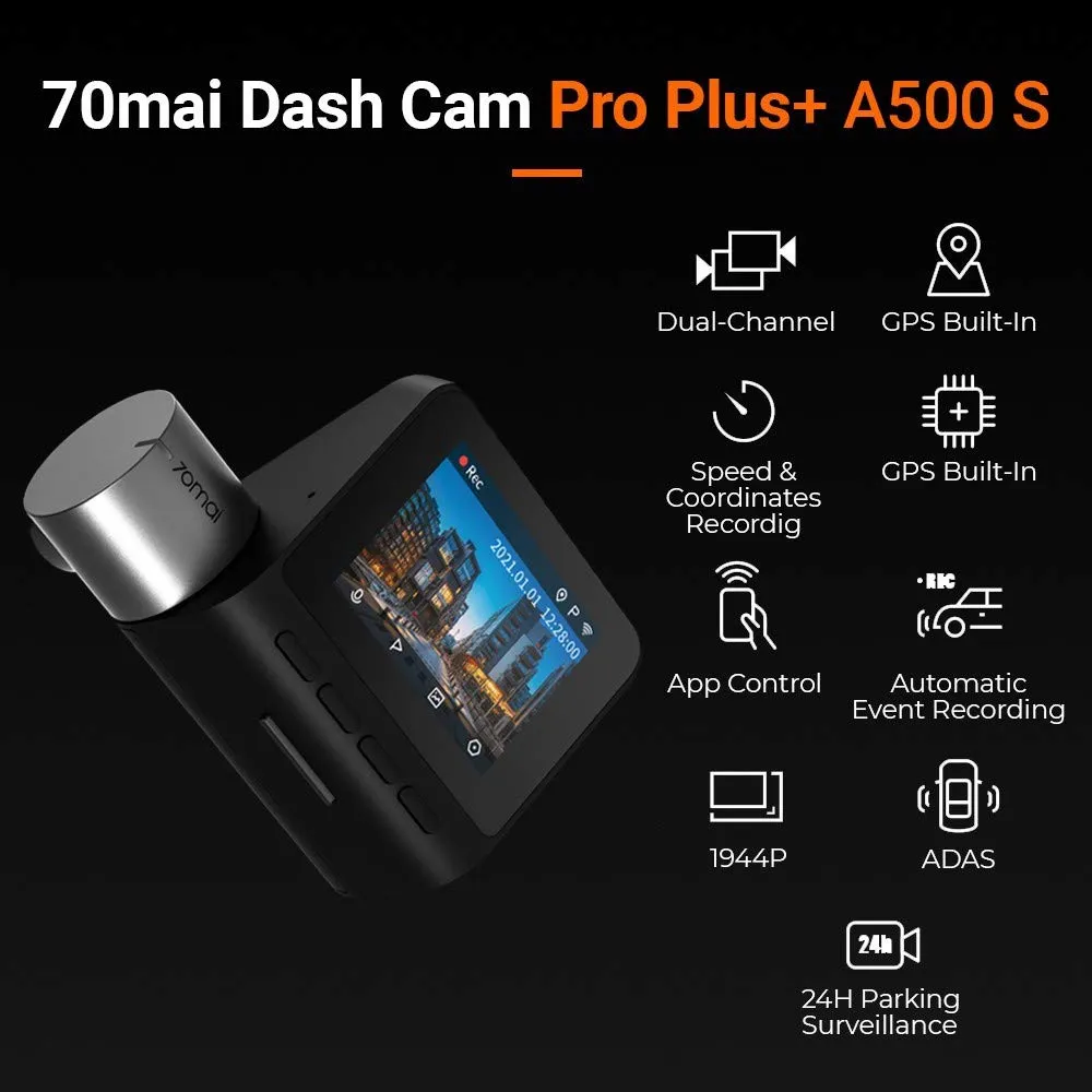 70mai Dash Cam Pro Plus A500S-1