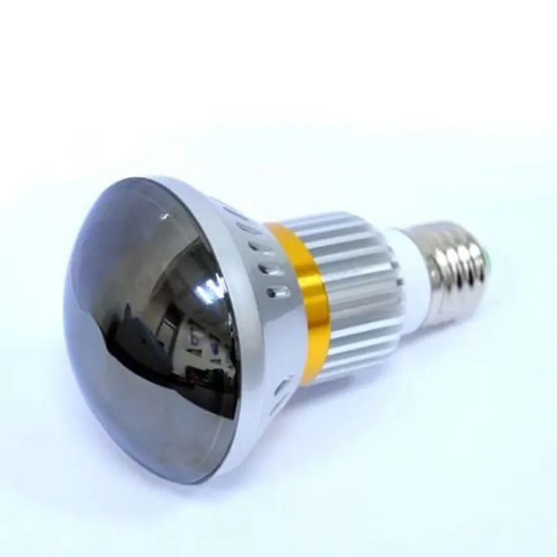 960P HD Wireless IP Network Mirror Cover Bulb Camera with 5W Lamp AP & WIFI Dual Mode View By APP