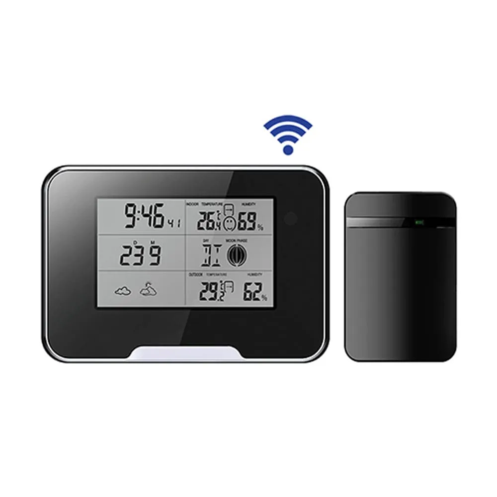Desktop Wifi Weather Station Spy Camera & DVR