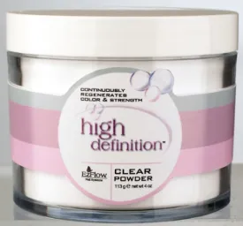 EZ Flow HD Clear Acrylic Powder - 4 oz.