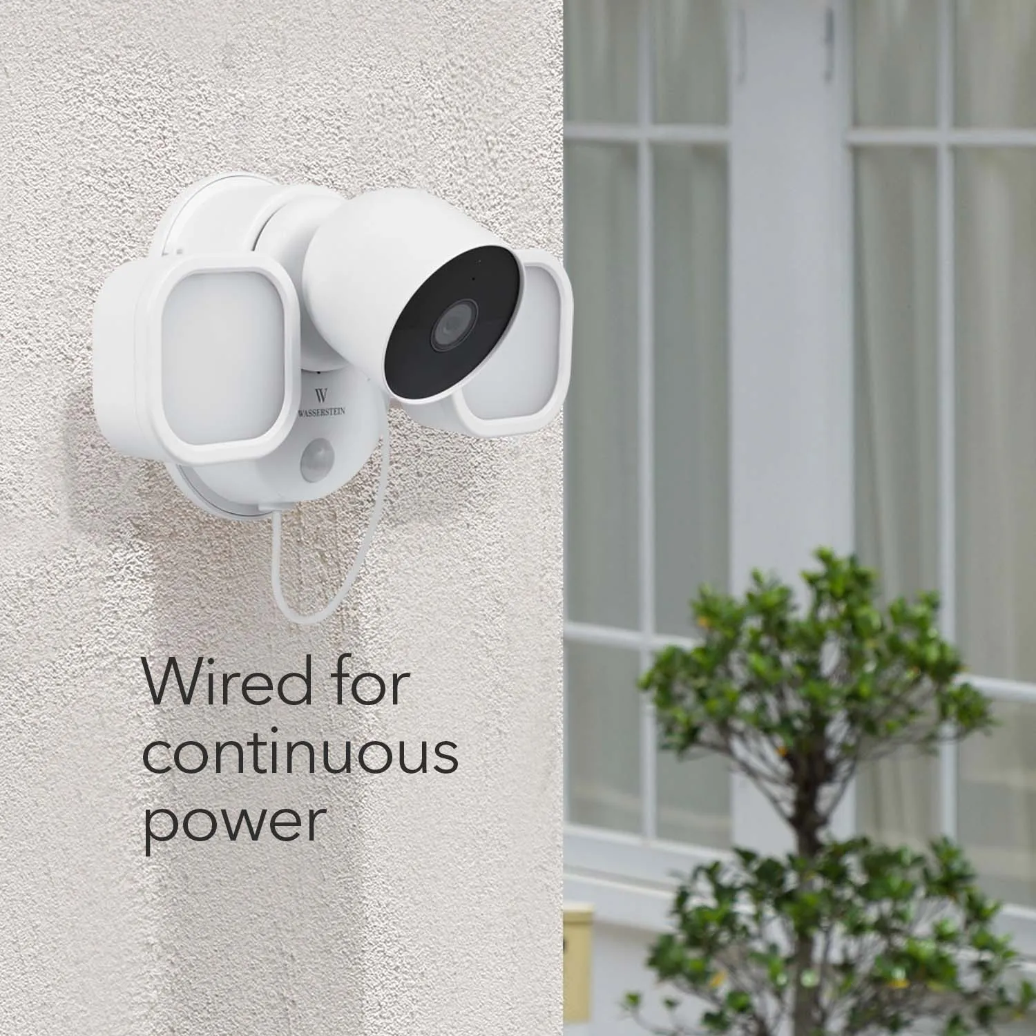 Google Nest Cam (Battery)   Wasserstein 3-in-1 Charger, Floodlight & Mount Bundle | Made for Google