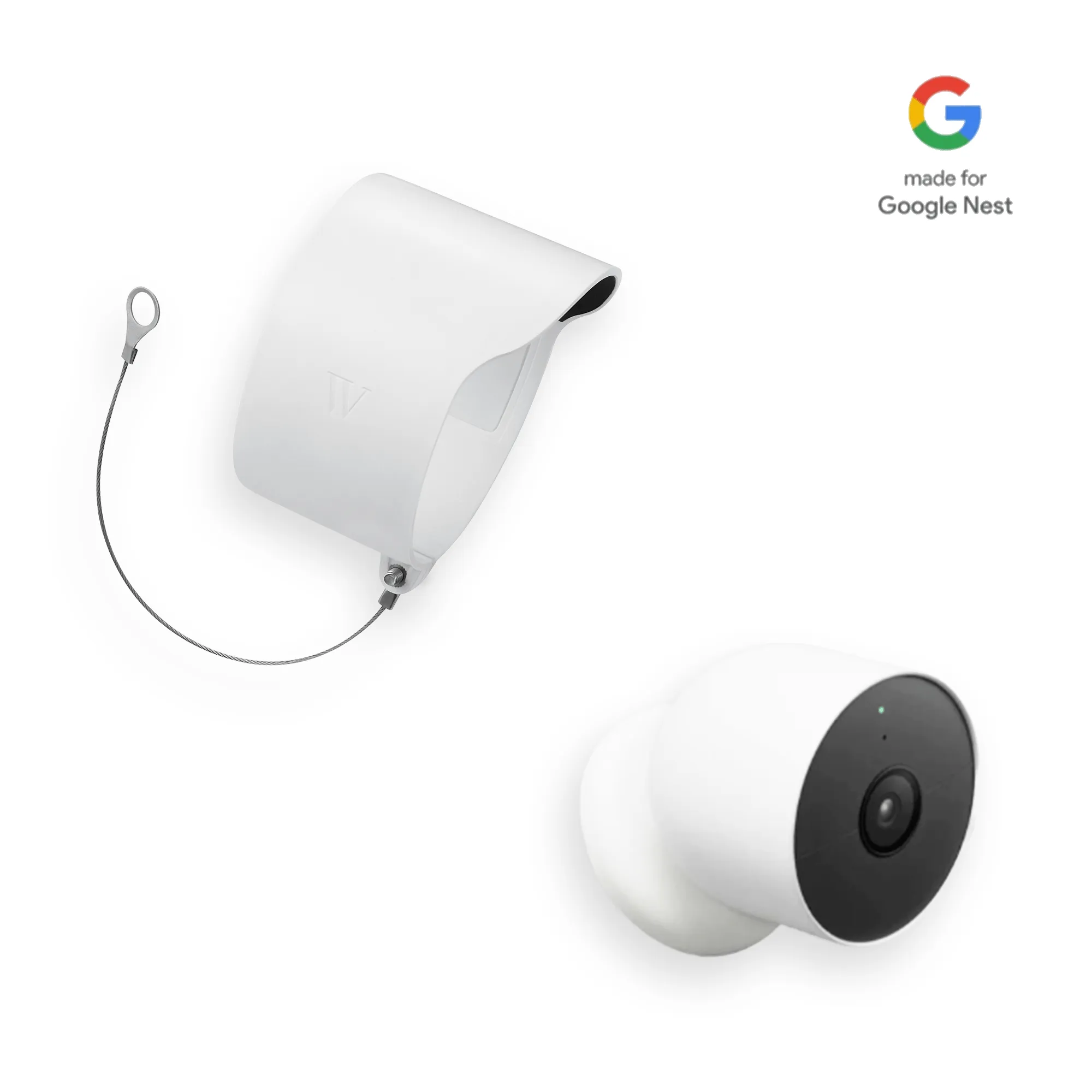 Google Nest Cam (Battery)   Wasserstein Anti-Theft Mount Bundle | Made for Google
