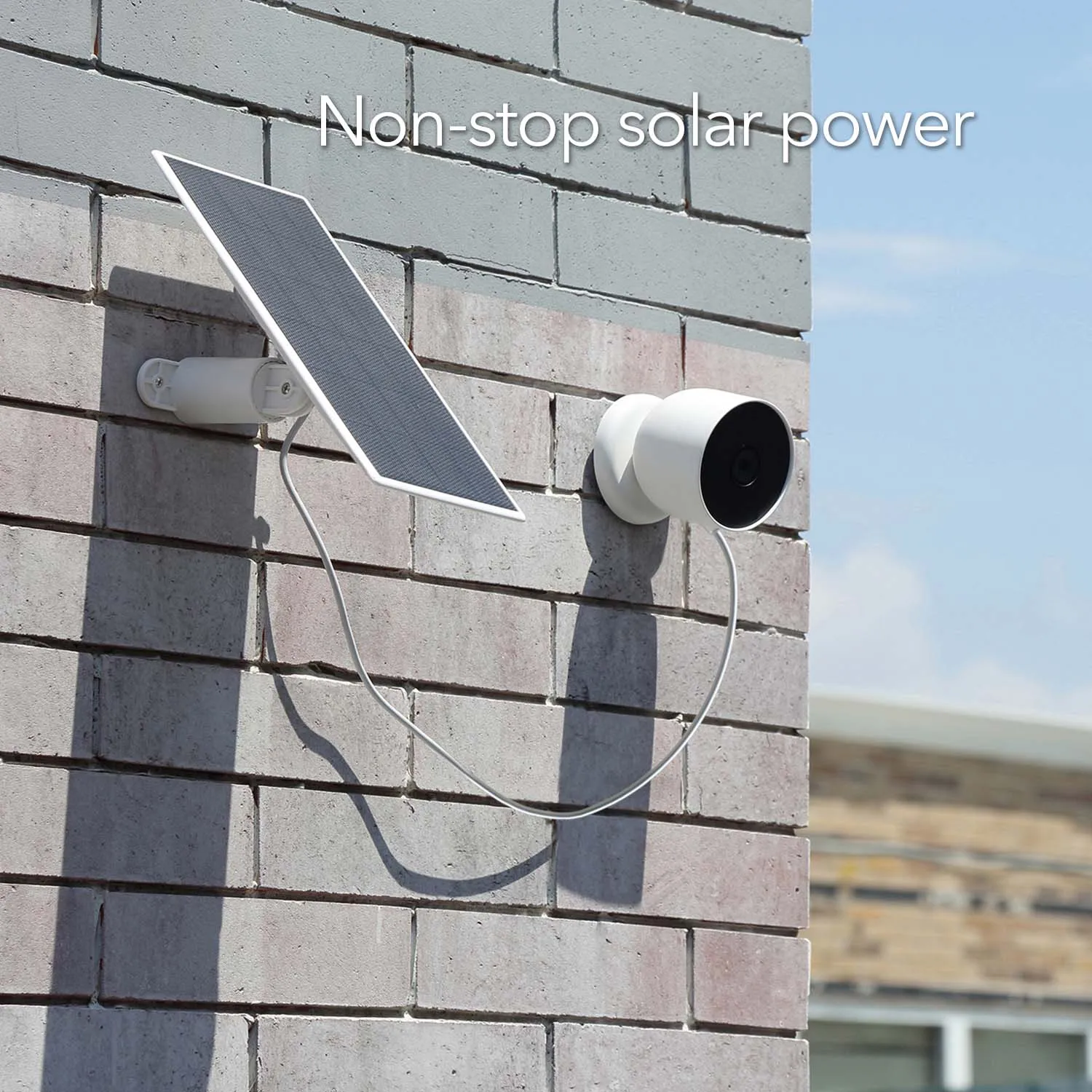 Google Nest Cam (Battery)   Wasserstein Solar Panel Bundle | Made for Google