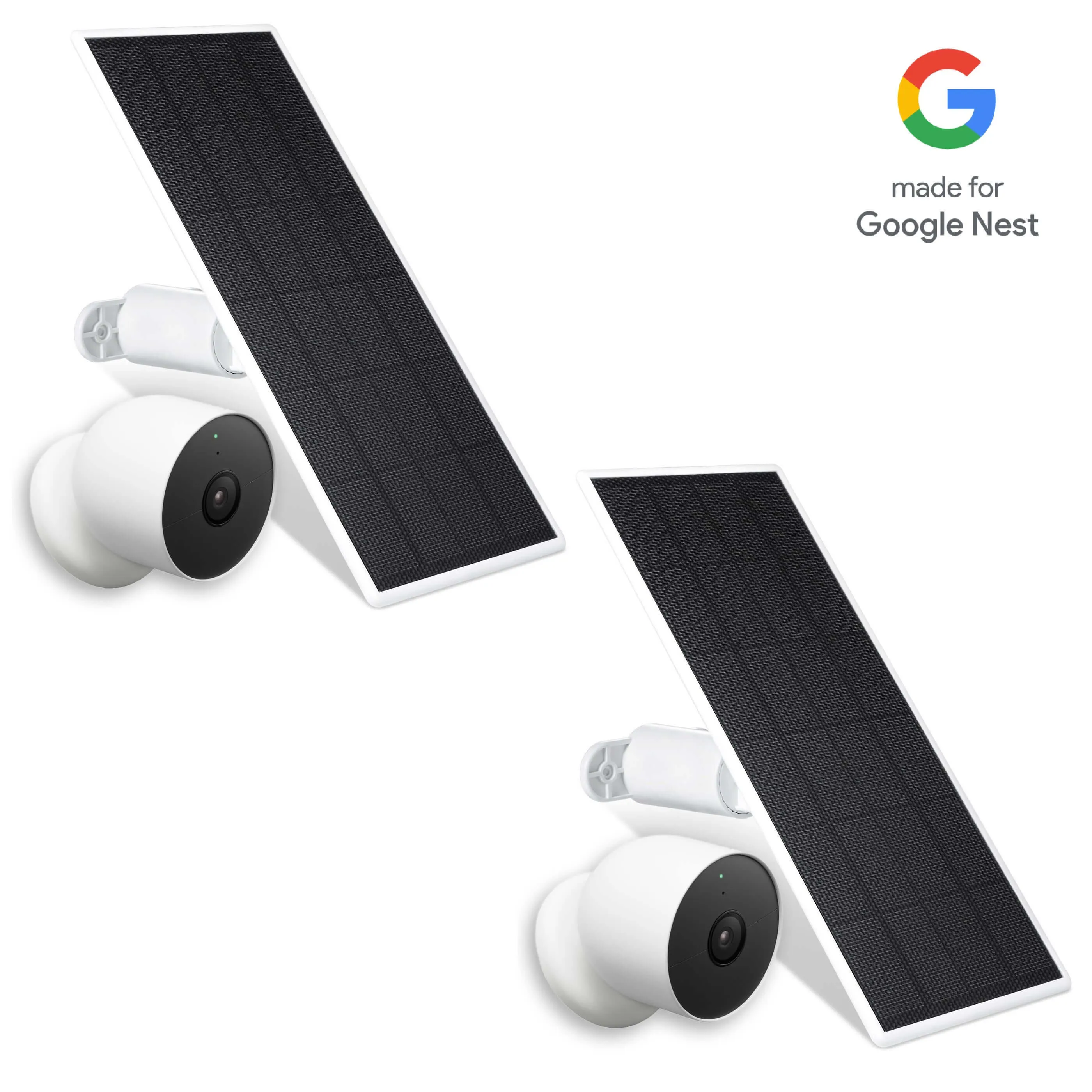 Google Nest Cam (Battery)   Wasserstein Solar Panel Bundle | Made for Google