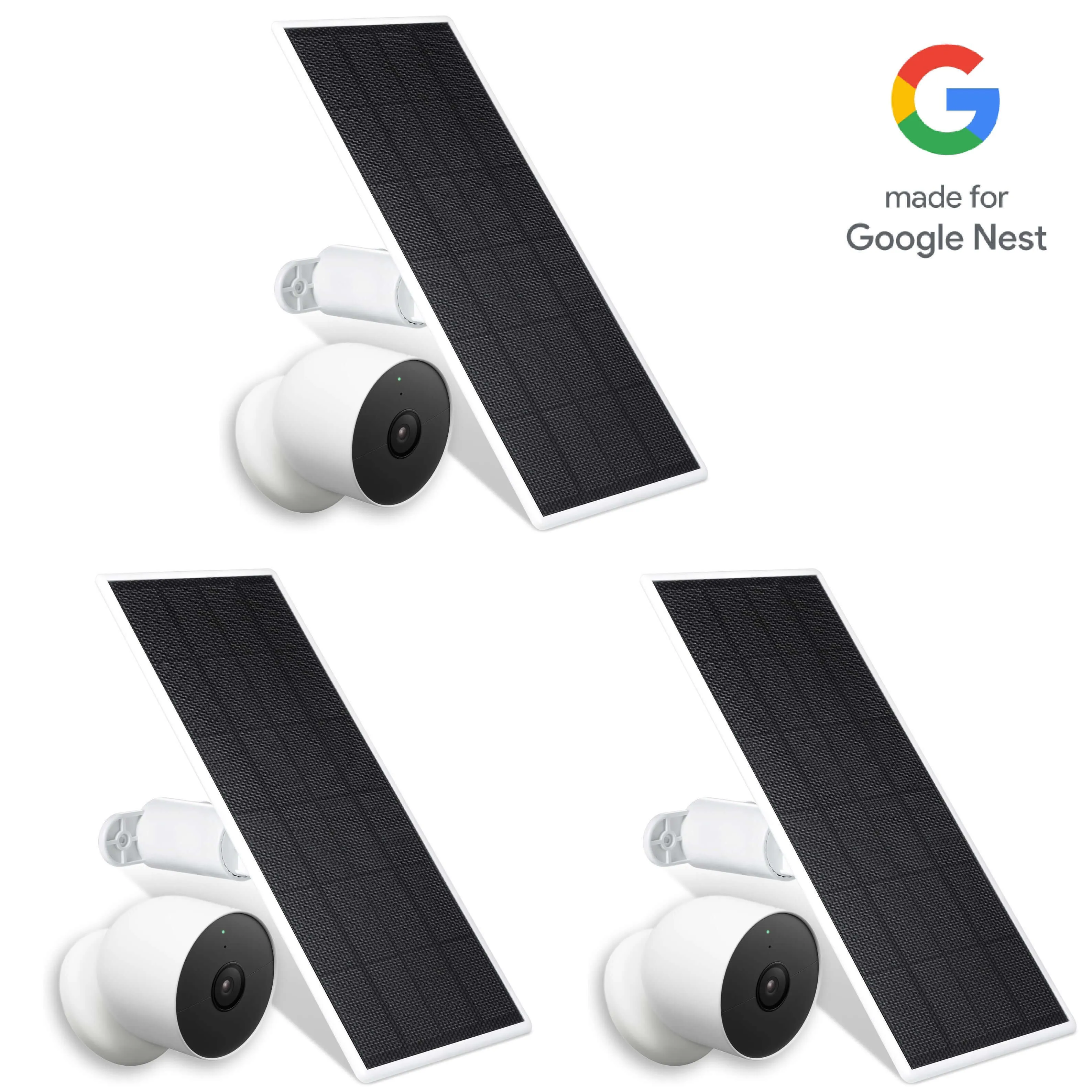 Google Nest Cam (Battery)   Wasserstein Solar Panel Bundle | Made for Google