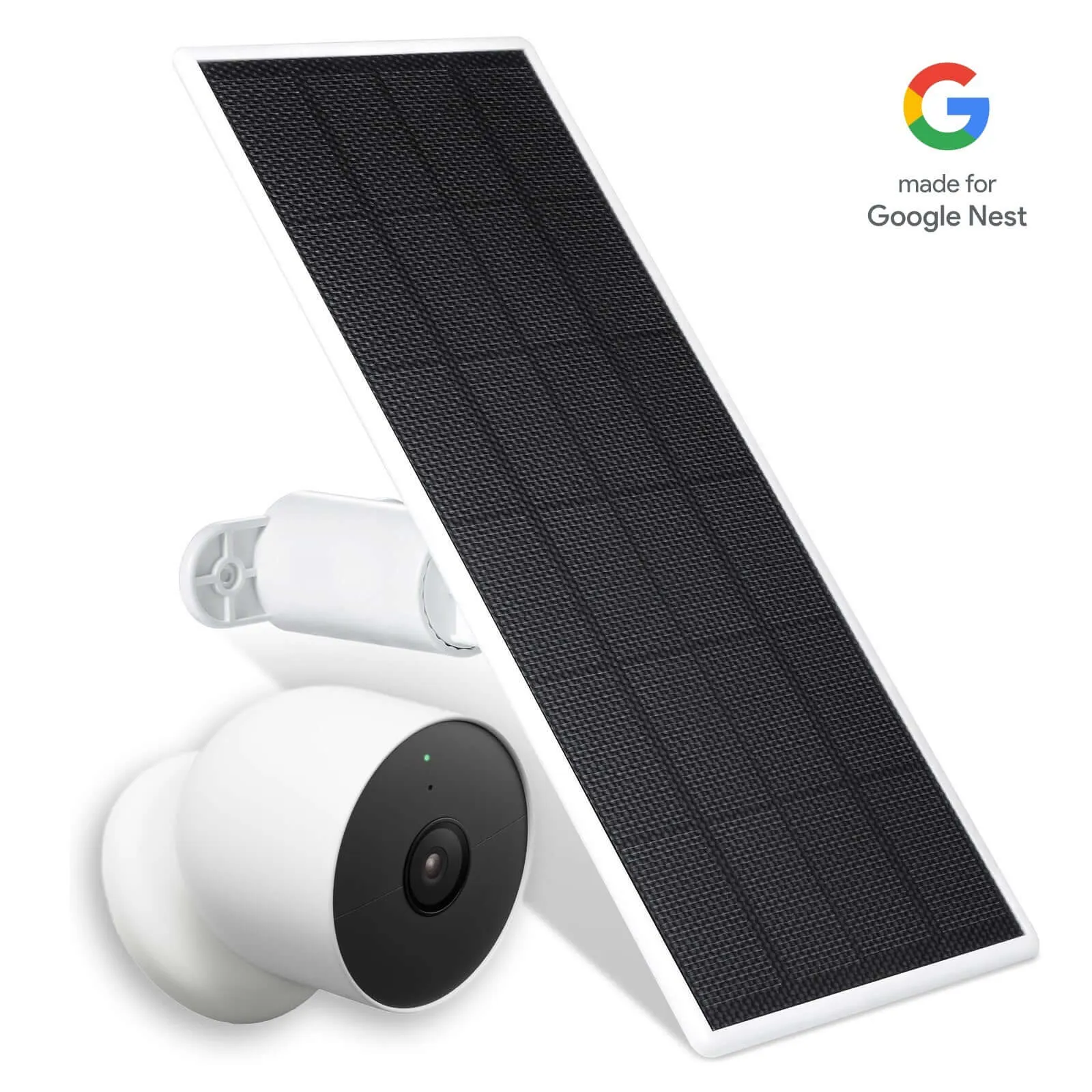 Google Nest Cam (Battery)   Wasserstein Solar Panel Bundle | Made for Google