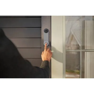 Google Nest Doorbell (Wired) 2nd Generation - Linen