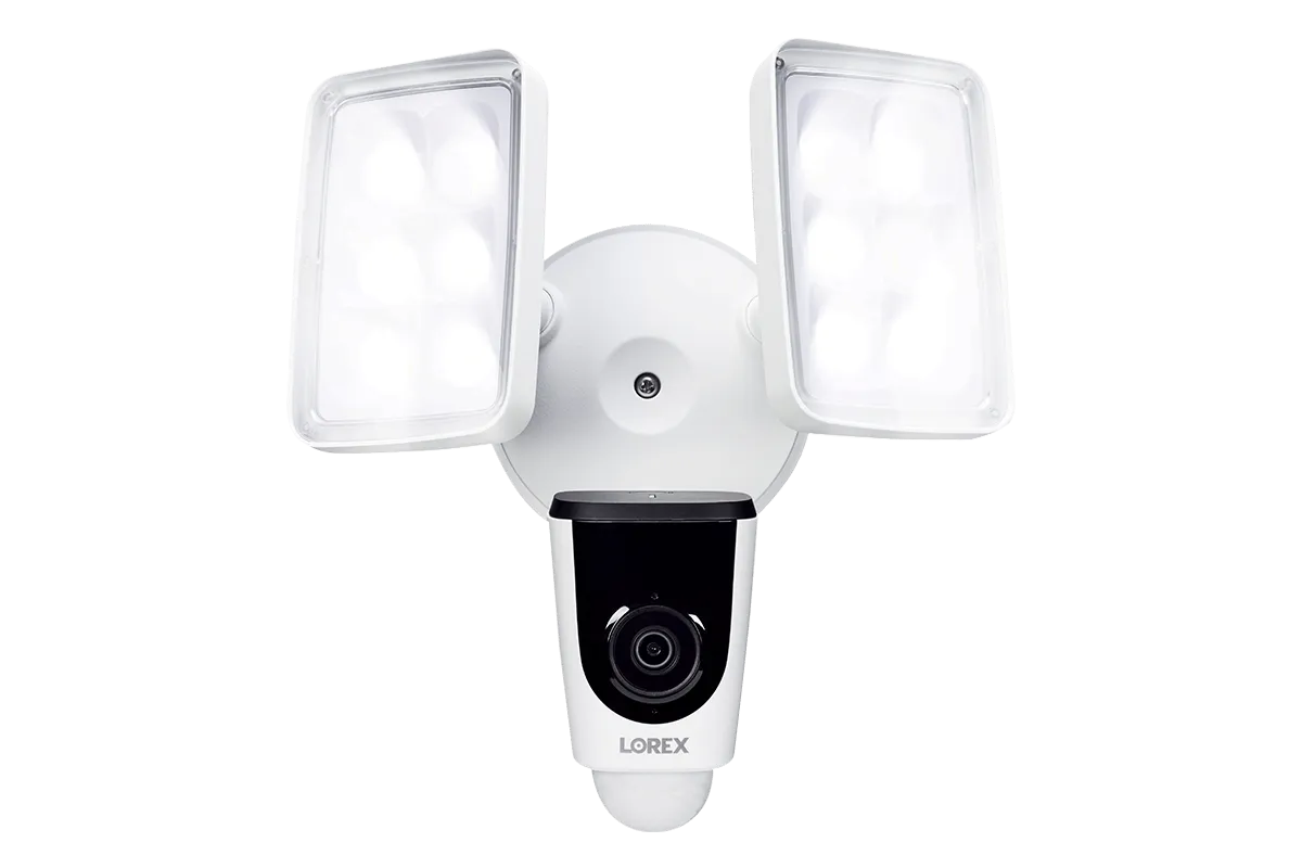 Home Monitoring Kit featuring 1080p HD Video Doorbell, Floodlight and 2 Window / Door Motion Sensors