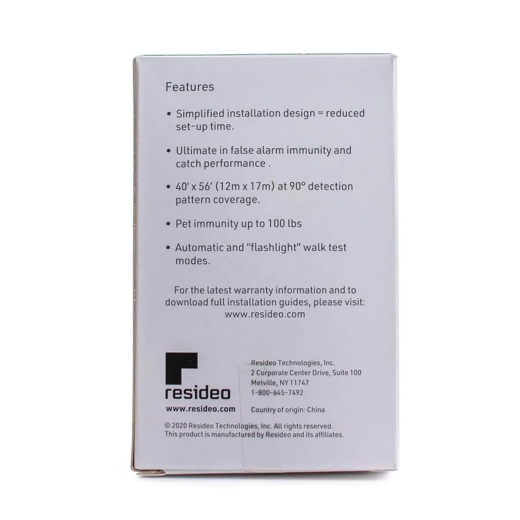 Honeywell DT8035V Dual Technology Pet Immune Motion Sensor