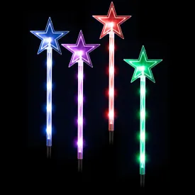 LED Lightshow Star Path Lights with Remote (4pk) LED Lightshow Star Path Lights with Remote (4pk)