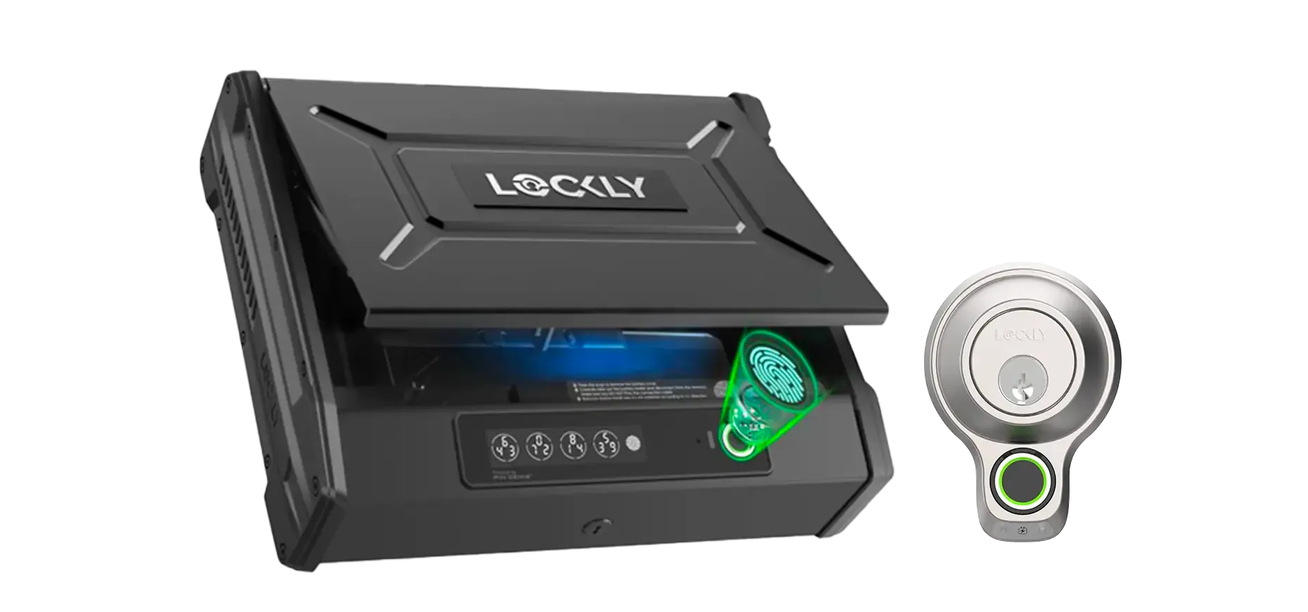 Lockly Lock-n-Safe Smart Combo