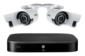 Lorex 8-Channel DVR System with Smart Motion and Color Night Vision Cameras