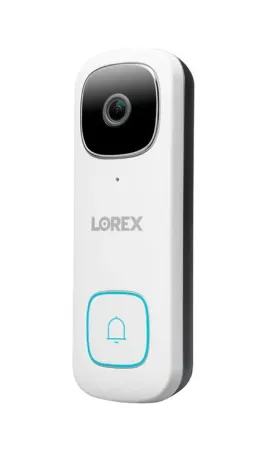 Lorex B451AJDB-E 2K QHD Wired Smart Video Doorbell with Person Detection