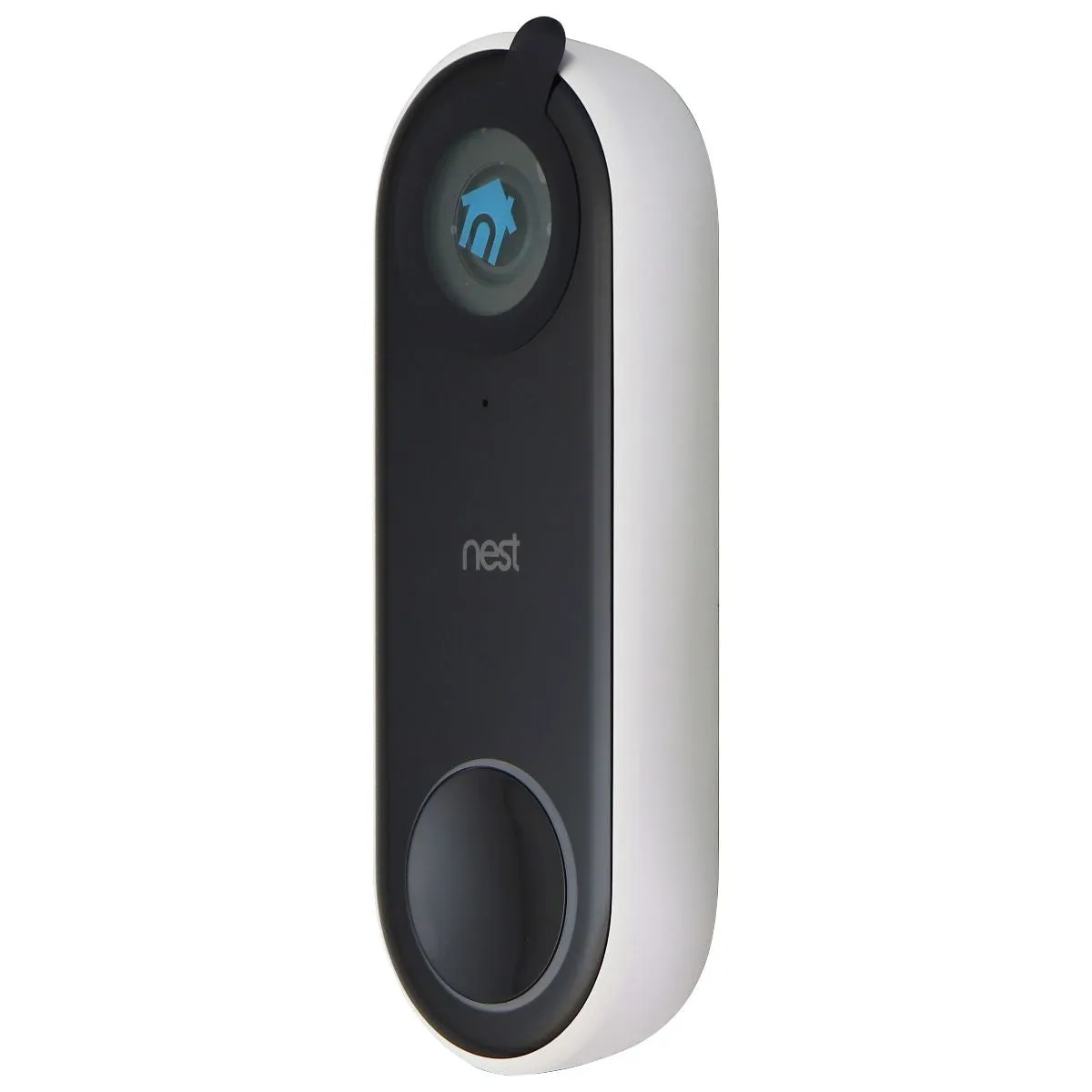 Nest Hello Video Doorbell - Wired - White/Black (A0077)