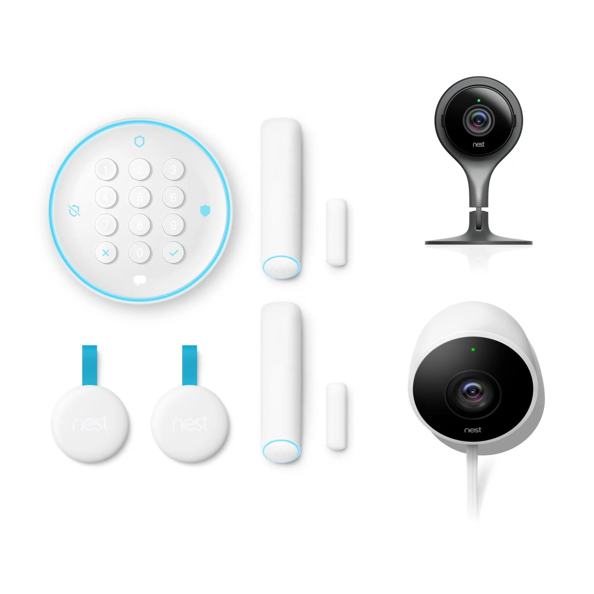 Nest Secure Alarm System Bundle With Cameras