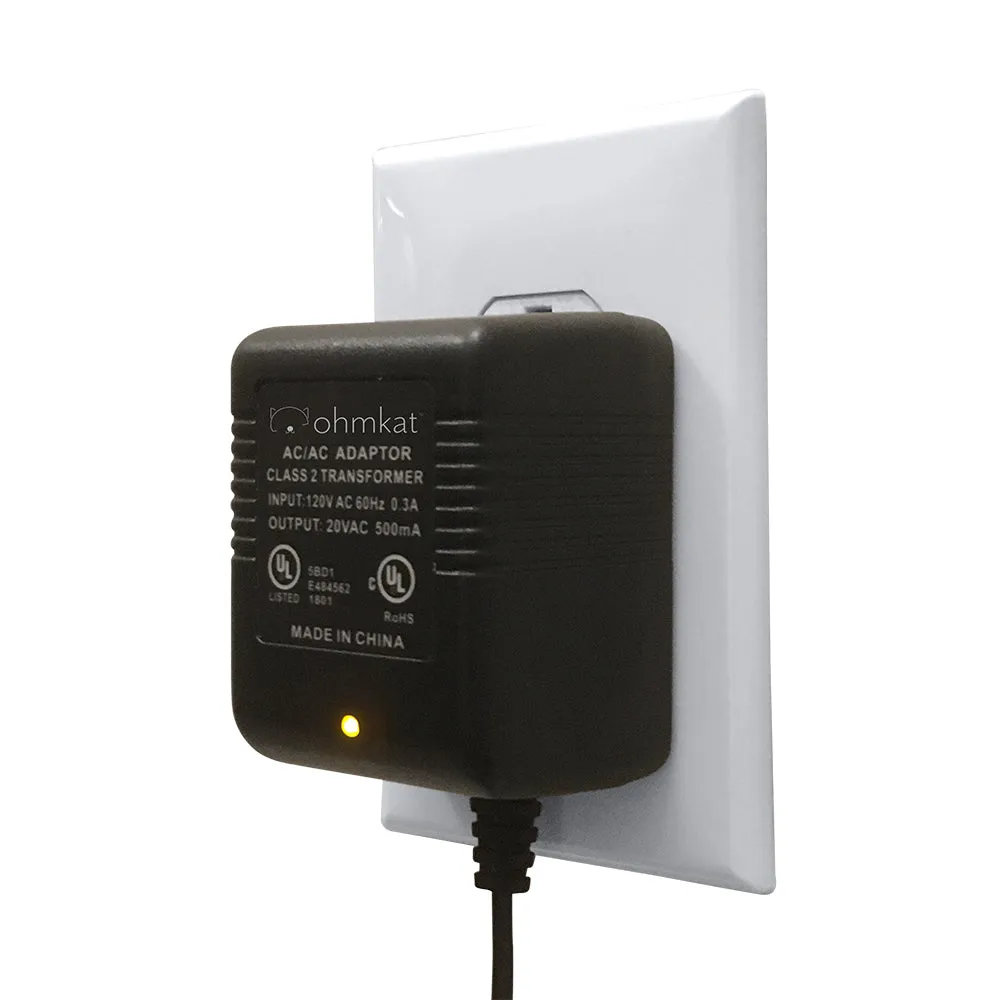 OhmKat Video Doorbell Power Supply - Compatible with Skybell Trim Plus