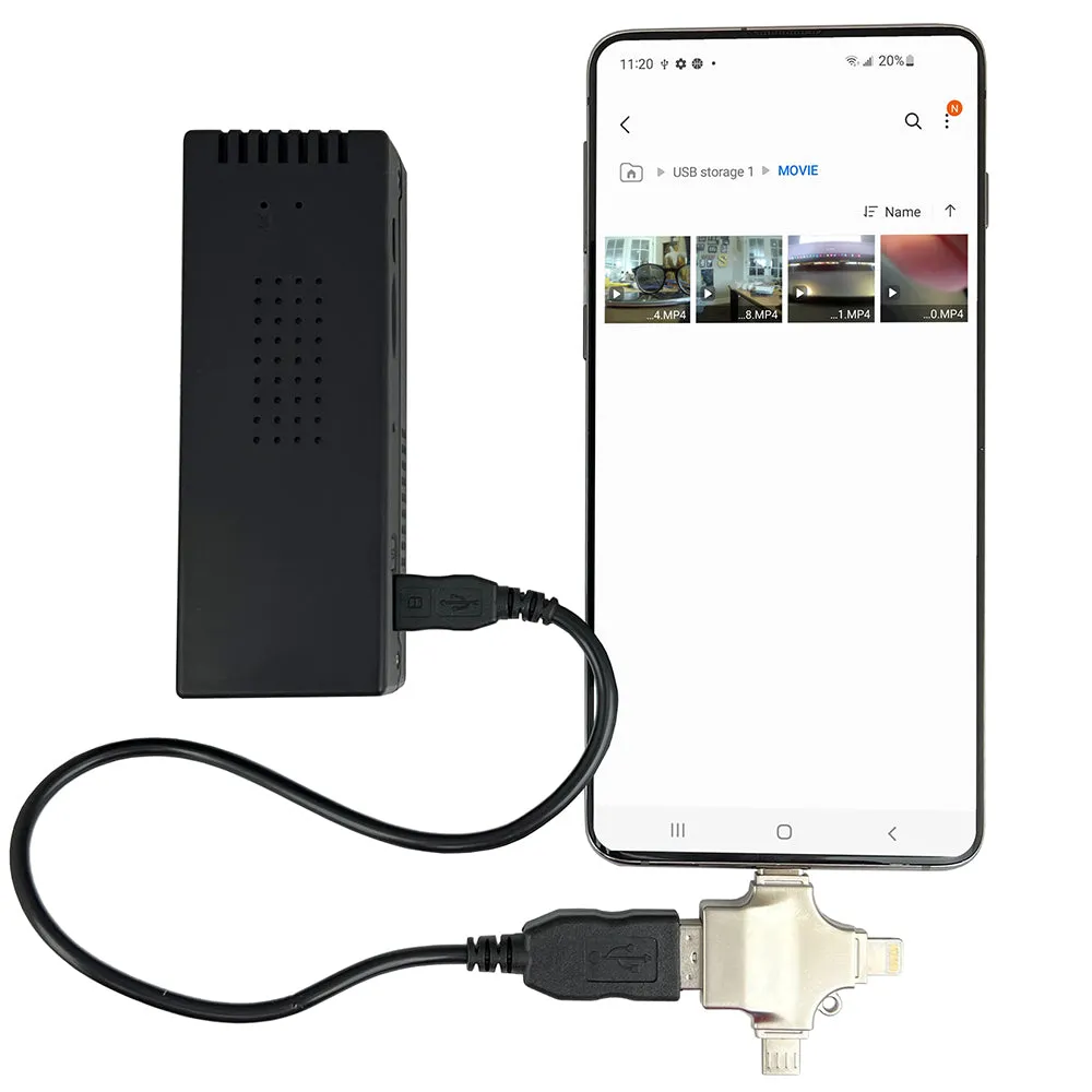 PBN-TECH PBN-CV72-i Cam-Vox 72-i 1080P 128GB DVR – 9 Hours Continuous