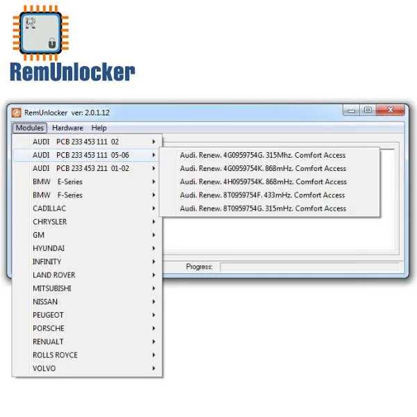 RemUnlocker - Remote Unlocking Device - Renew and Unlock Automotive Remotes