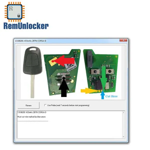 RemUnlocker - Remote Unlocking Device - Renew and Unlock Automotive Remotes