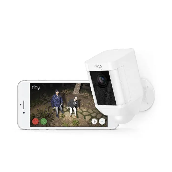 Ring 8SB1S7-WEN0 Spotlight Cam Battery, White