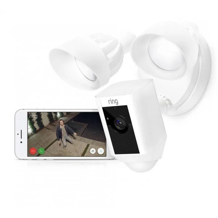 Ring 8SF1P7-WEN0 Floodlight Camera, White