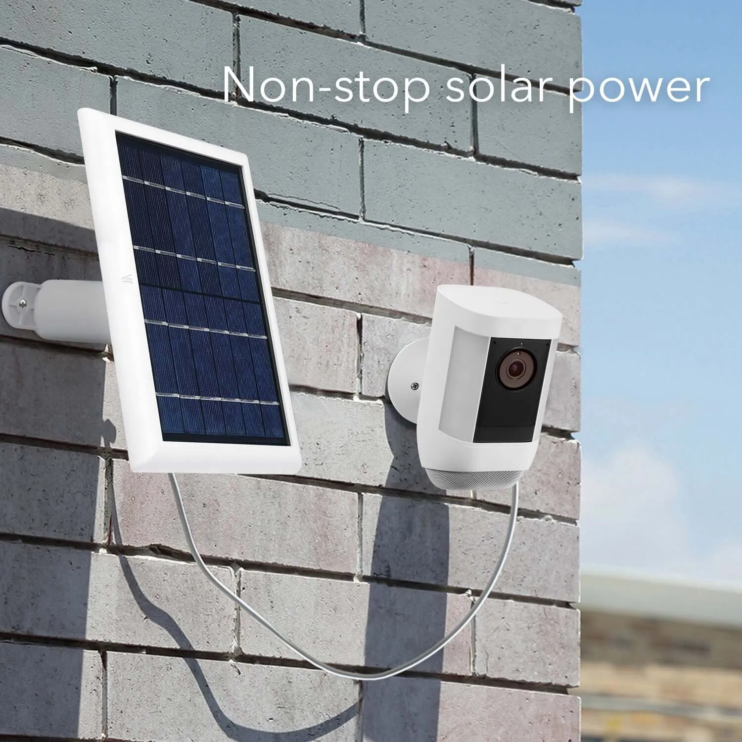 Ring Spotlight Cam Pro   Solar Panel Bundle
