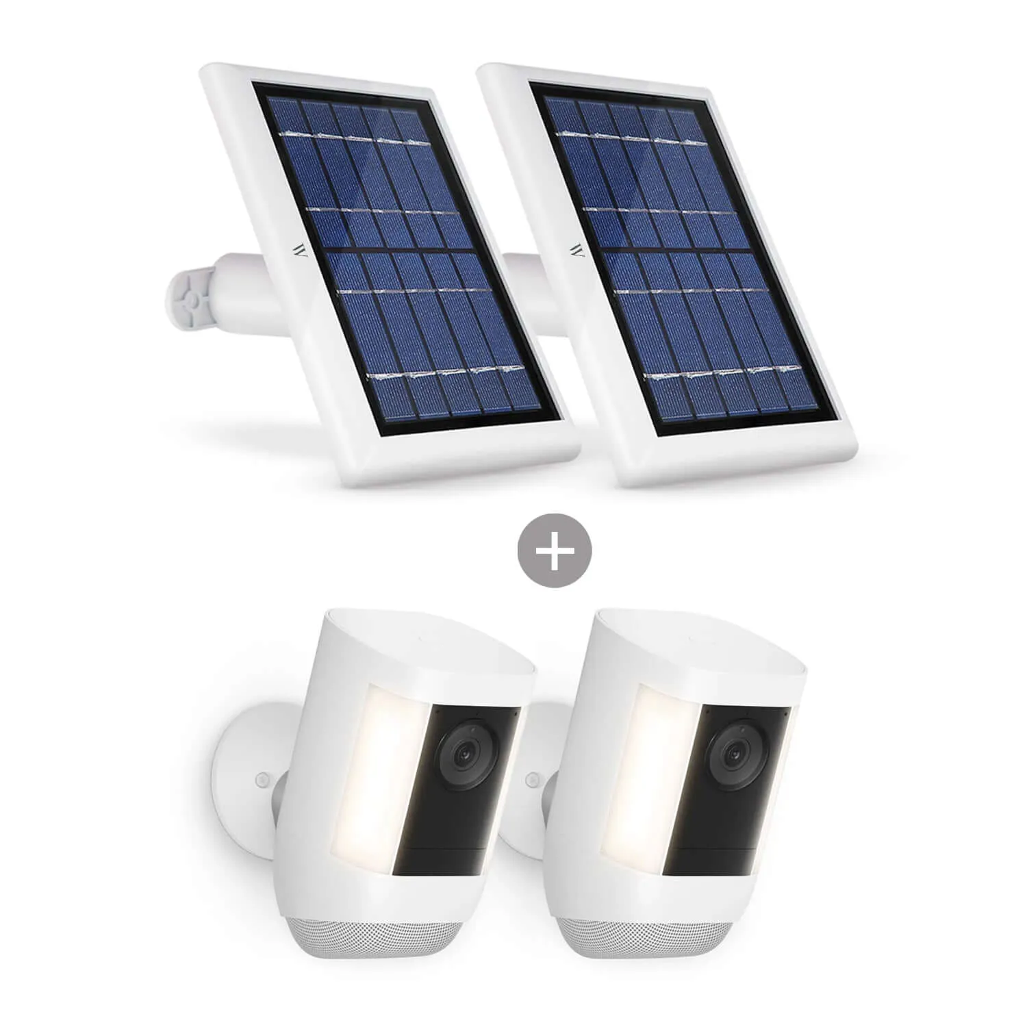 Ring Spotlight Cam Pro   Solar Panel Bundle