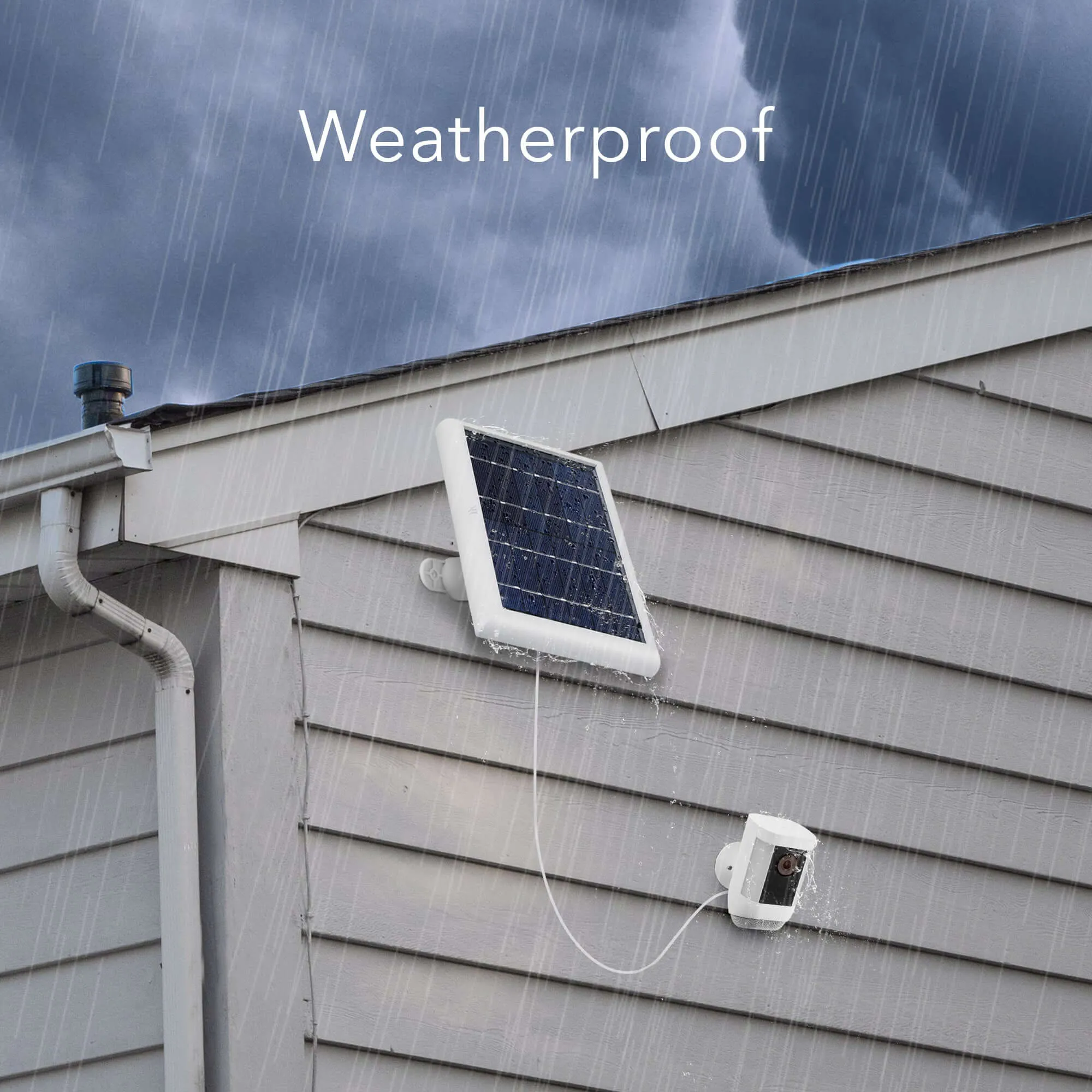 Ring Spotlight Cam Pro   Solar Panel Bundle