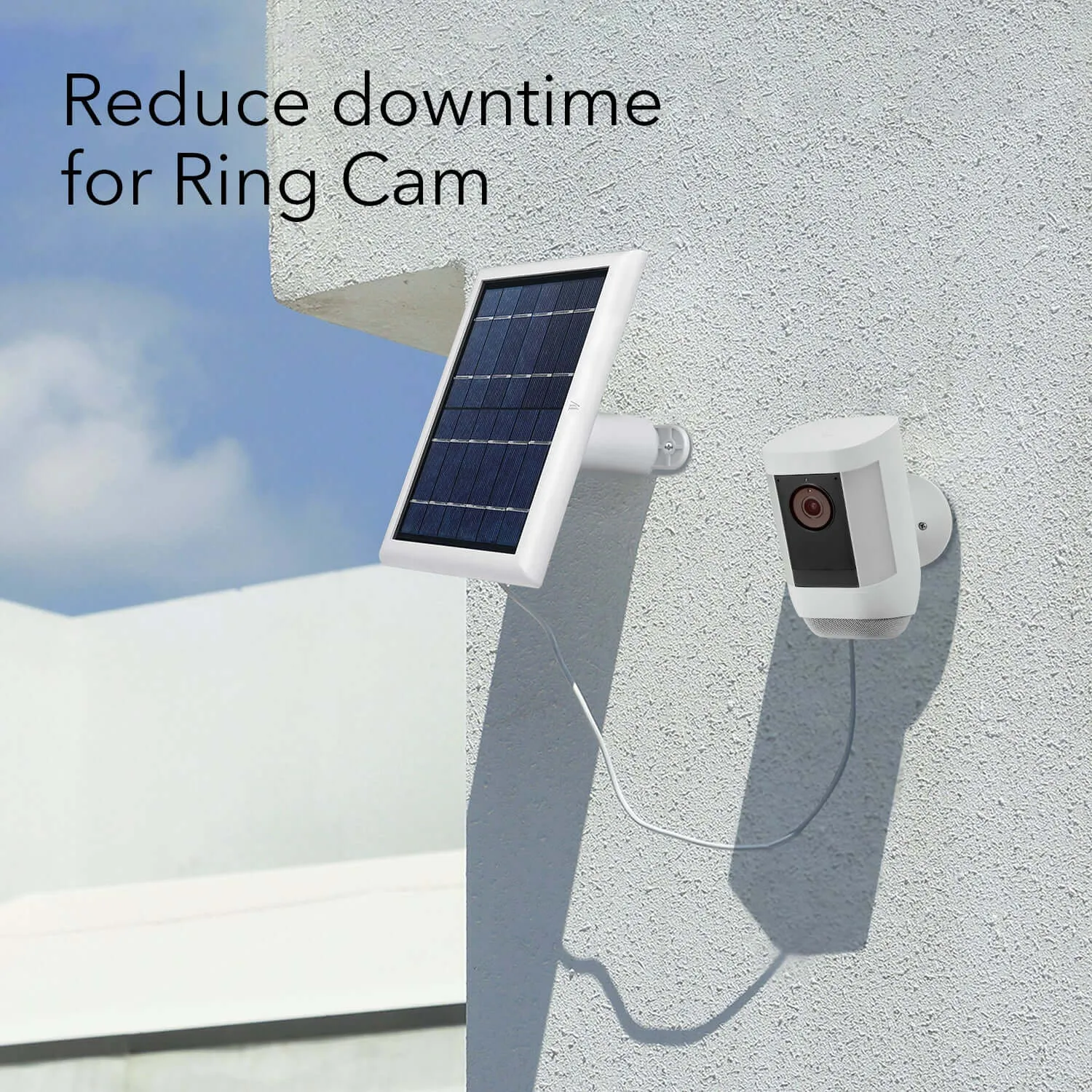 Ring Spotlight Cam Pro   Solar Panel Bundle