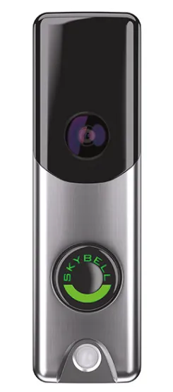 Slim Line Doorbell Camera with Two-Way Audio and Night Vision