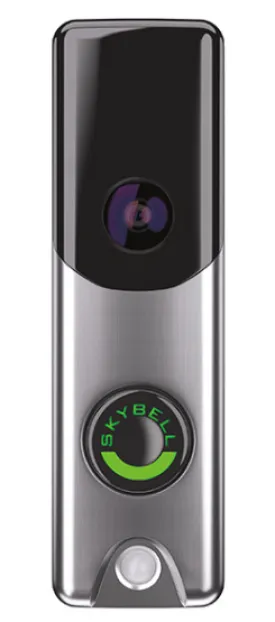 Slim Line Doorbell Camera with Two-Way Audio and Night Vision
