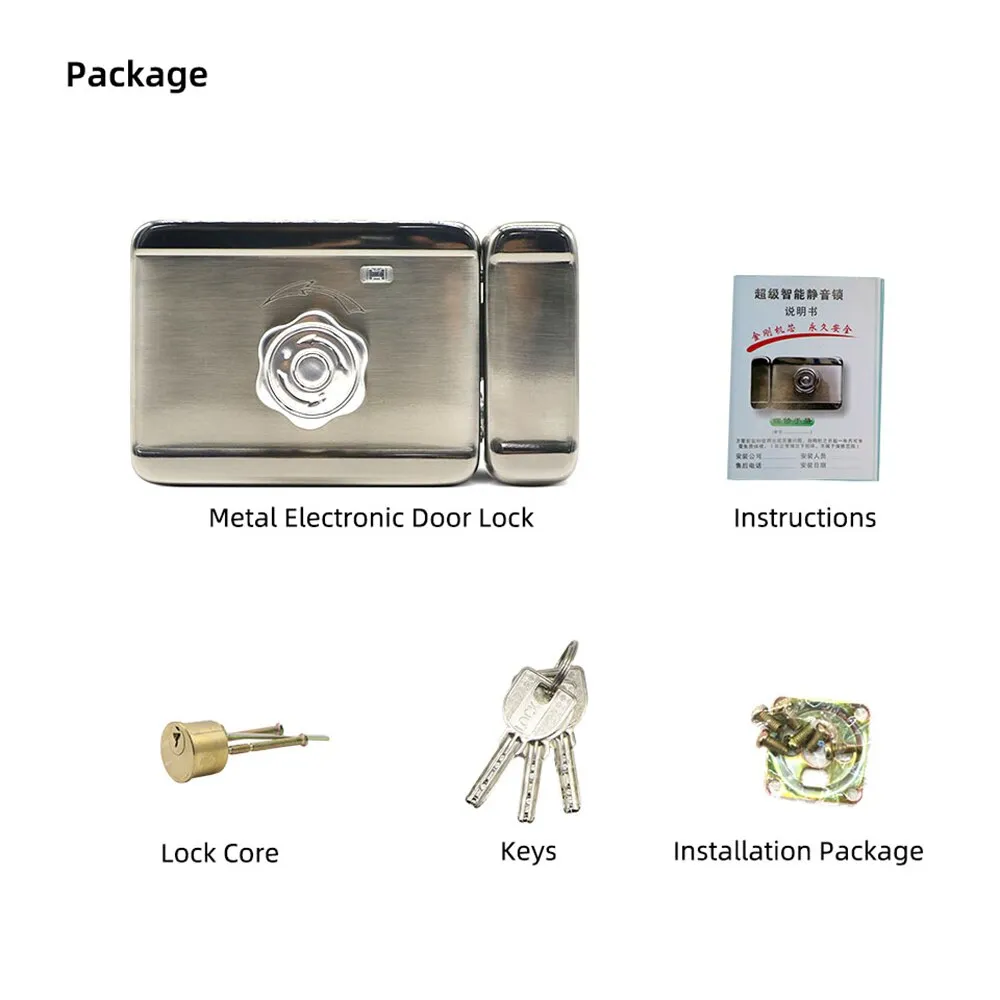 smart door lock Electric Lock for Home Intercom System