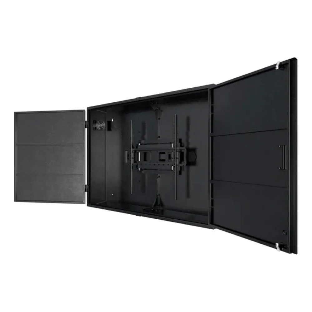 Storm Shell SS-55-PRO Outdoor TV Enclosure Weatherproof with Wall Mount Bracket Up To 55" TVs New