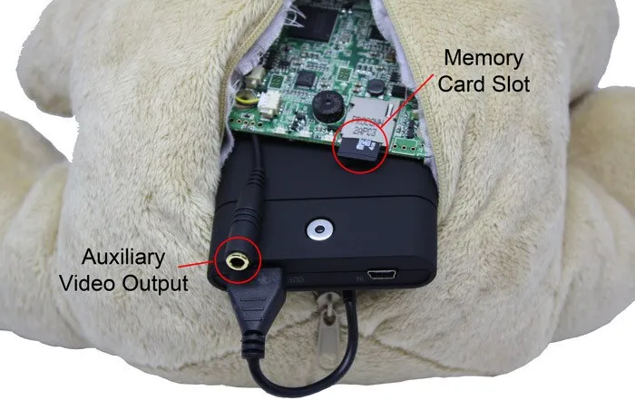 Teddy Bear 4K Hidden Camera DVR [Battery Powered]