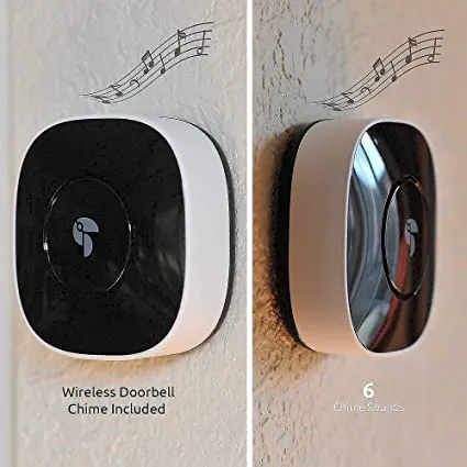 Toucan 1 Wireless Battery Powered  Video Doorbell   2 Wireless Battery Powered Camera 6500 mAh Bundle
