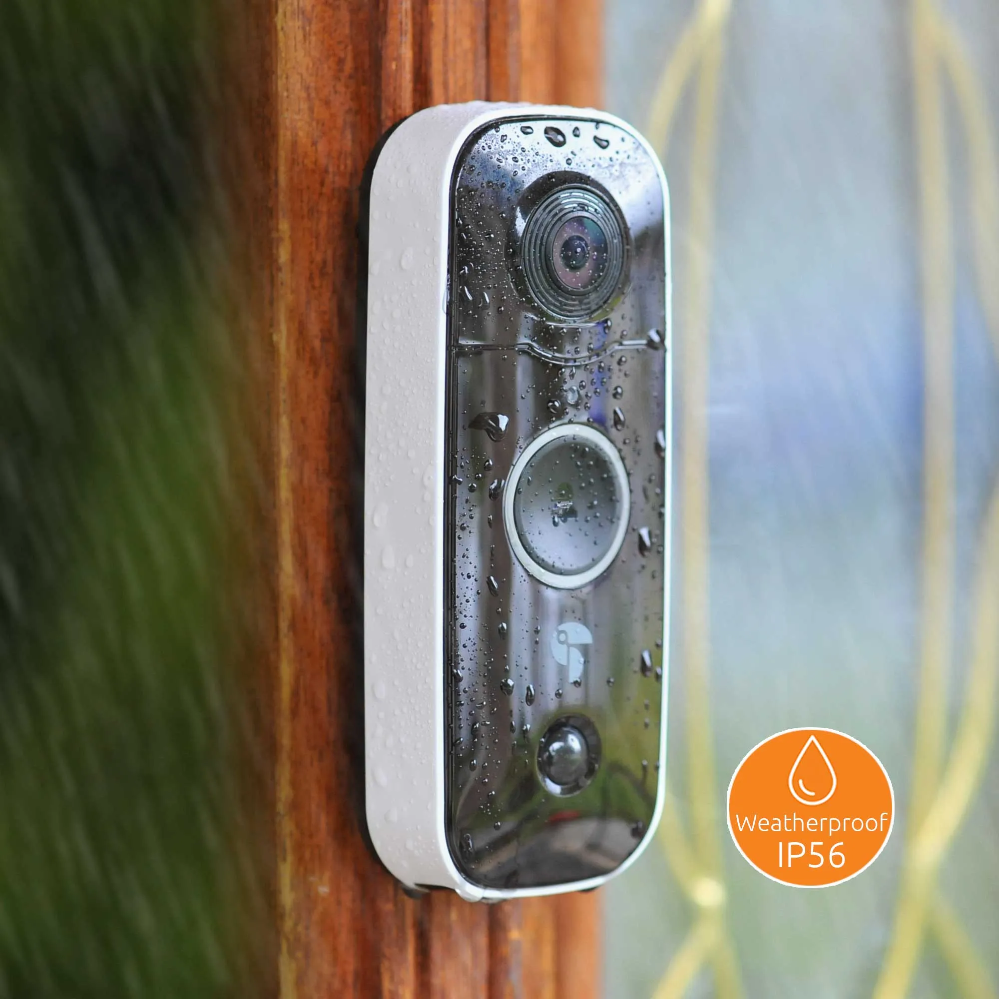 Toucan Security Floodlight Camera & Wireless Video Doorbell Includes Doorbell Chime Bundle