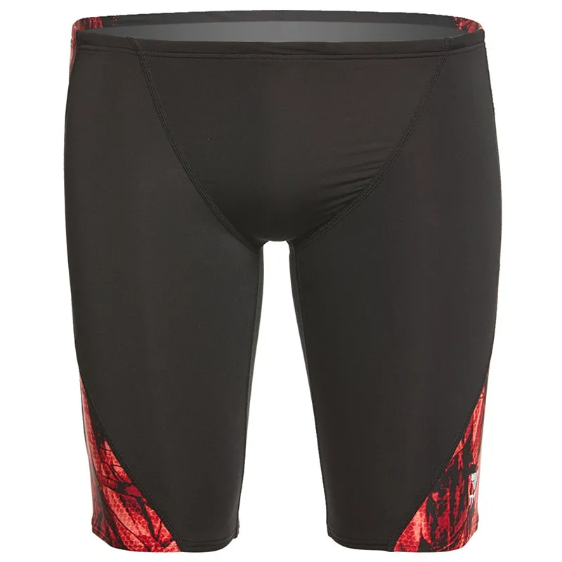 TYR - Men’s Sagano Blade Splice Jammer Swimsuit - Red