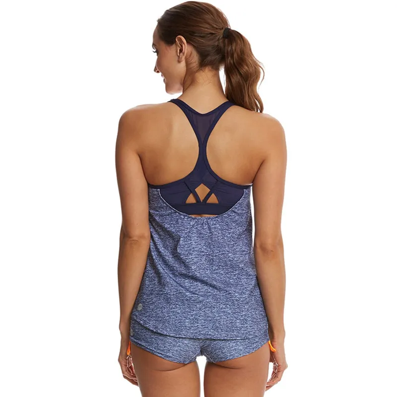TYR - Women's Active Taylor Tank- Mantra - Grey