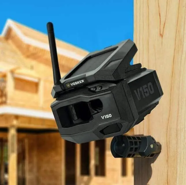 Vosker V150 – Solar Powered LTE Cellular Outdoor Security Camera