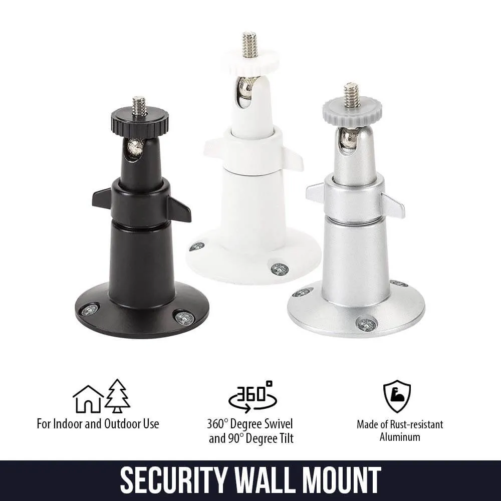 Wasserstein Adjustable Metal Wall Mount for Arlo Pro / Pro 2 / Pro 3 / Pro 4 & Ultra / Ultra 2