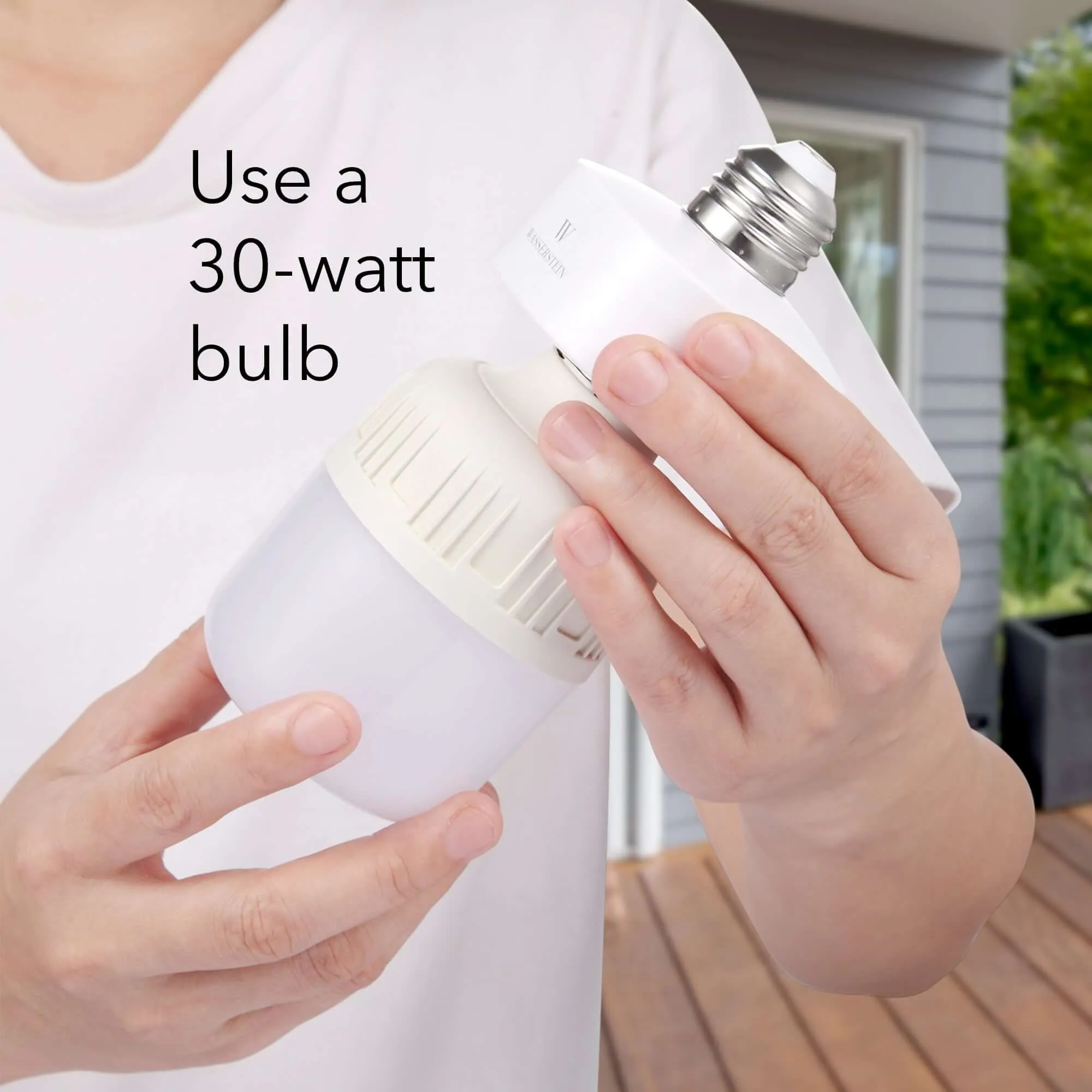 Wasserstein Light Bulb Socket & Arlo Cam Charging Cable