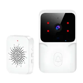 WiFi Video Doorbell HD Camera, PIR Motion Detection, IR Alarm GHomeSmart® ML1T