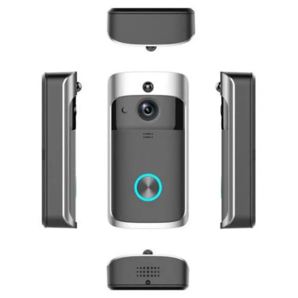 WiFi Wireless Video Doorbell Two-Way Talk Smart PIR Door Bell Security Camera HD