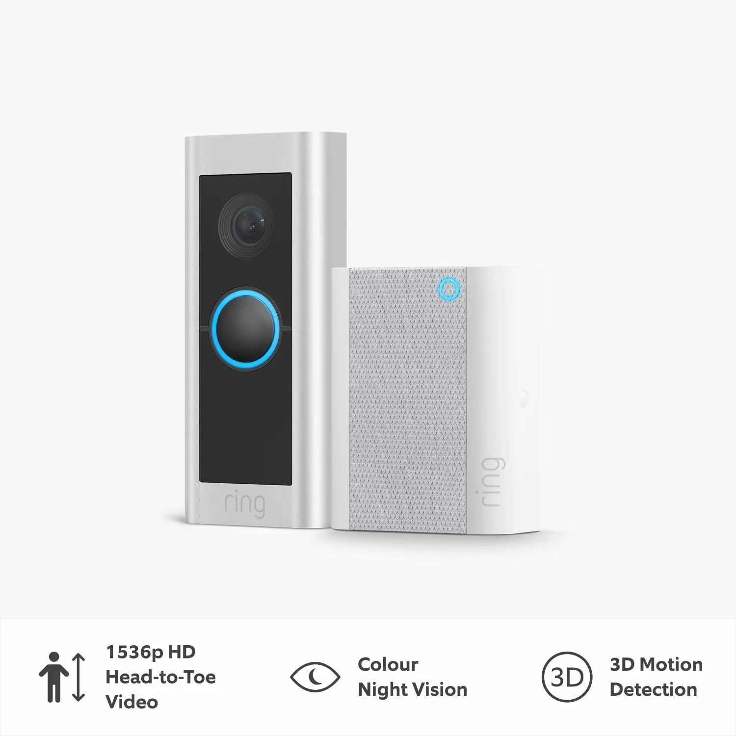 Wired Video Doorbell Pro with Chime (Formerly Video Doorbell Pro 2 Hardwired   Chime)
